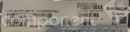 BCM65800IFBG image